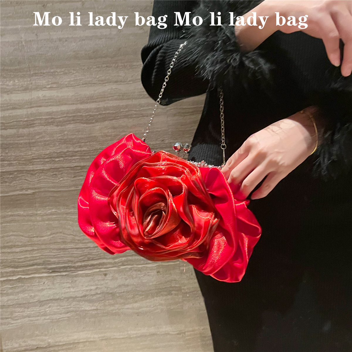 270g Weight Polyester Lining Material Open Closure Type Top Handle Strap Type Evening Bag Bags Type Daily, Street, Shopping Occasion Silk Material Flower Pattern All Seasons Season Women's Gender Elegant, Streetwear Style Square Shape Small Size Red Purple Silver Silk Flower Square Evening Bags 13