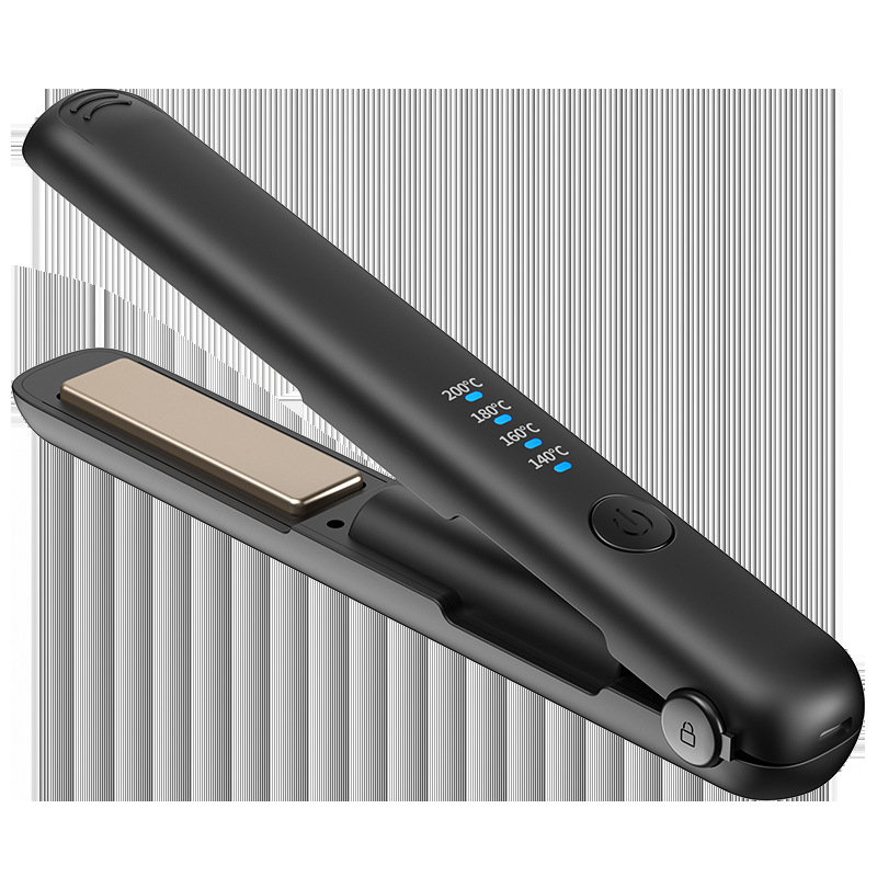 El Comercio exterior transfronterizo de carga USB inalámbrico rizador palo de pelo recto Pelo Rizado doble uso férula pequeña potencia esmalte cerámico clip recto
