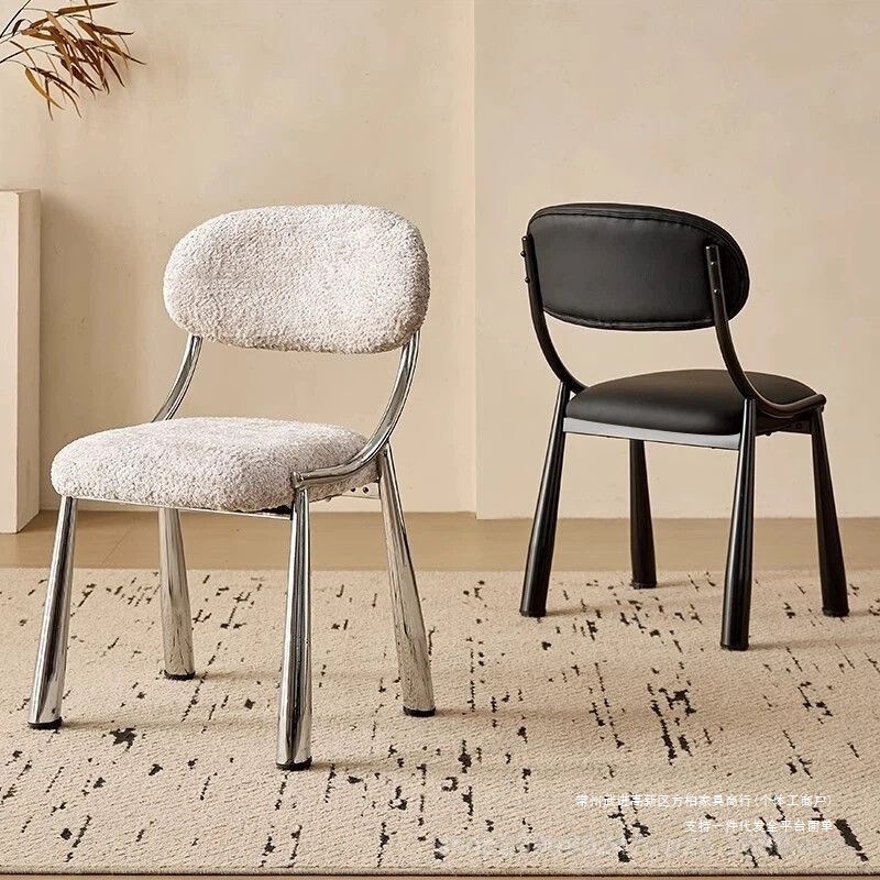 Home living room, small armchair, light luxury designer dining chair, French-style dining chair, leisure chair, mid-century style backrest chair, other Home living room, small armchair, light luxury designer dining chair, French-style dining chair, leisure chair, mid-century style backrest chair, other