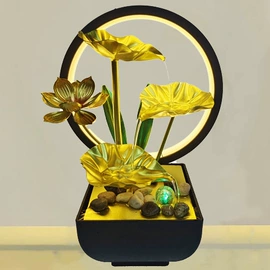 太阳能灯;景观灯;流水摆件