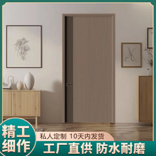 碳晶门免漆门实木复合门定 制室内门隔音门
