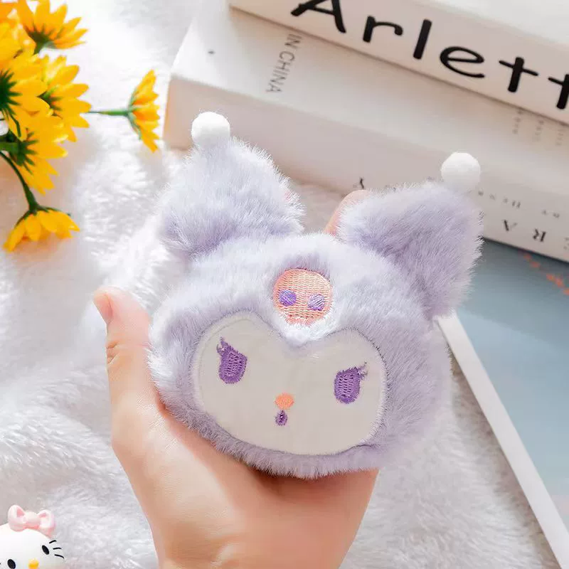 Plush hand warmer for hands, keep warm children's sticker, multifunctional compress reusable