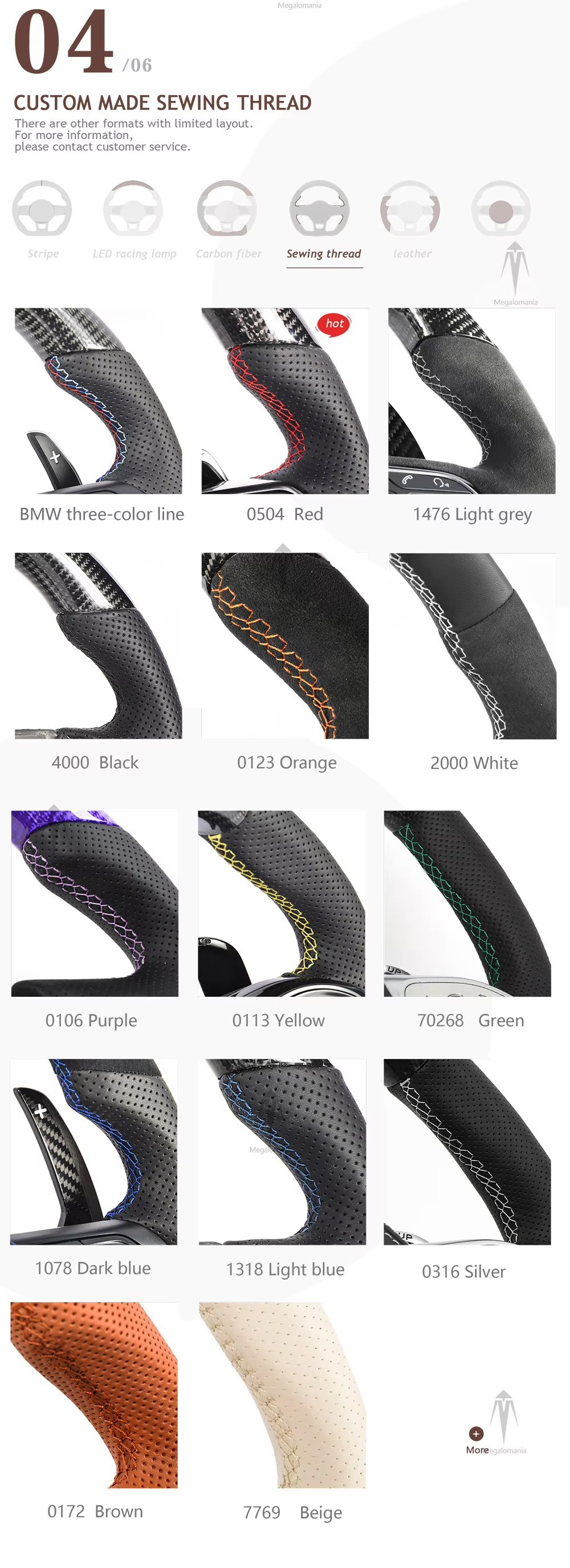 Suitable for Mercedes-Benz modified carbon fiber steering wheel GLC GLE C63 E63 S63 G63 W213 W205