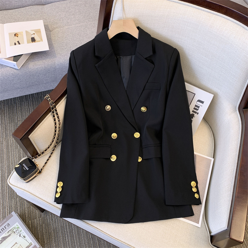 Femmes Manteau Manche Longue Blazers Entreprise Style Classique Couleur Unie display picture 4