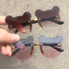 Children's sunglasses for boys, sun protection cream, decorations, glasses solar-powered, new collection, Korean style, UF-protection