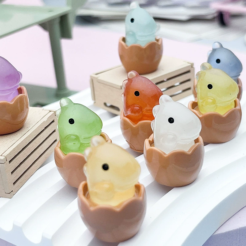 Cute three dimensional dinosaur, cream phone case, night light, decorations, material, handmade