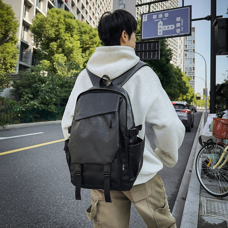Transfronterizos al por mayor retro bolsas escolares de moda en mochila de parejas mochila de gran capacidad de la escuela secundaria coreana