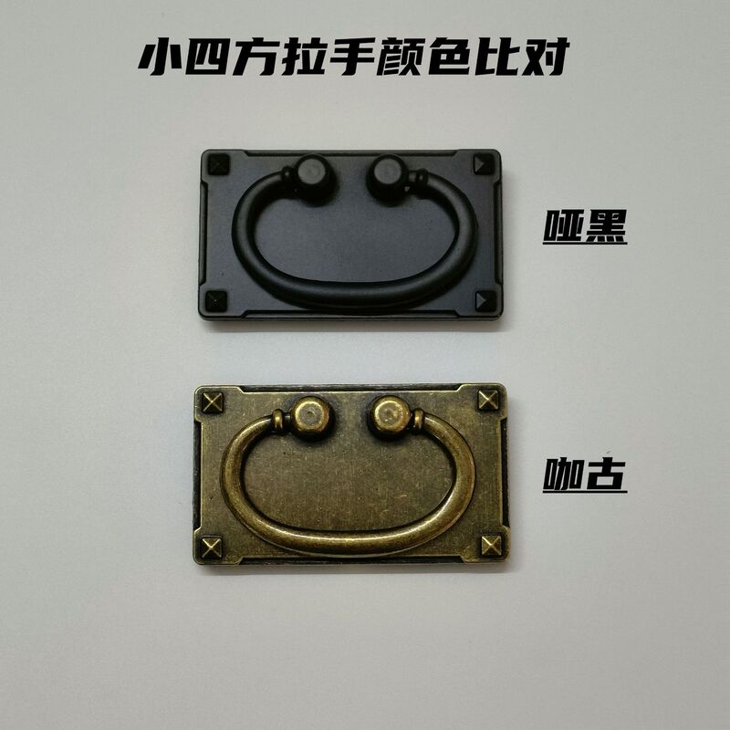 長期スポット直接供給角ハンドル黒アンティーク銅ハンドルキャビネット中空亜鉛合金アメリカン引き出しキャビネットドア|undefined