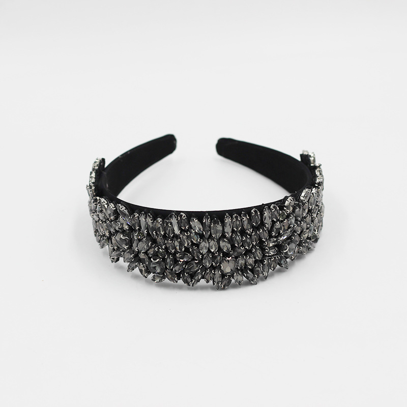 New Fashion Baroque Luxury Full Diamond Headband display picture 2