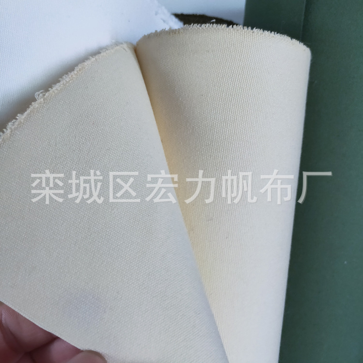 Impermeable ignífugo beige silicona impermeable y a prueba de moho cremoso-blanco beige tela de lona de poliéster