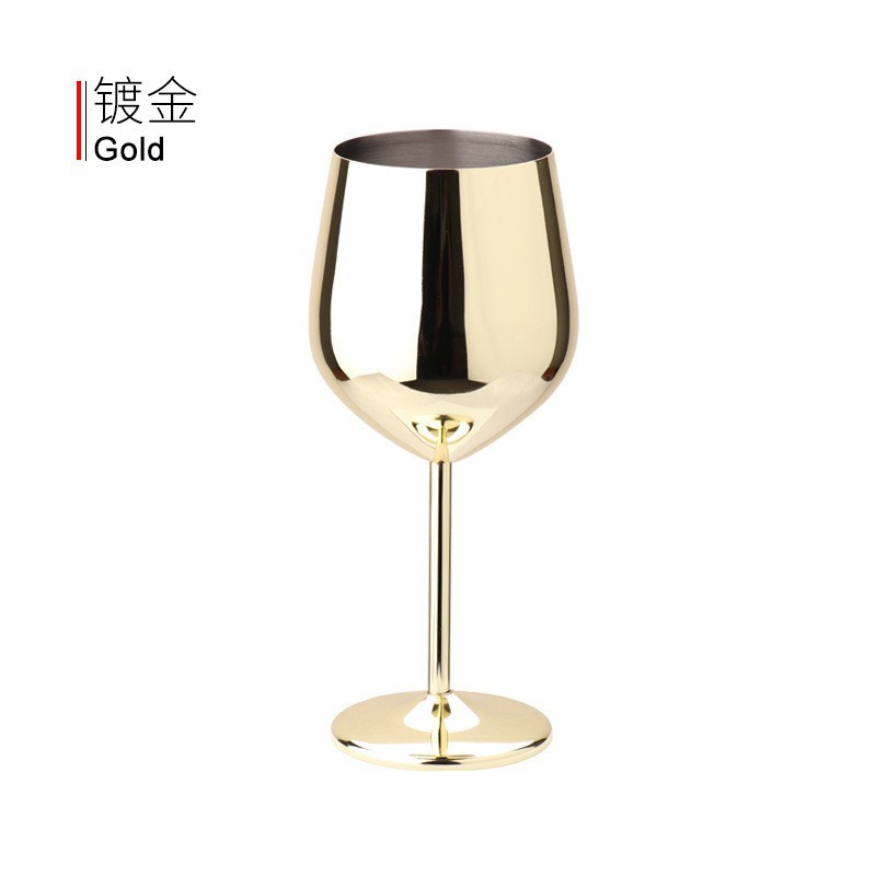 Juego de copas de vino de acero inoxidable transfronterizas, copas de vino y cócteles de alta gama, copas de champán personalizadas, personalización transfronteriza.