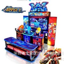 二手日东3人机甲战士游艺机儿童乐园激光射击游电玩游艺设备出租