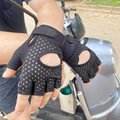 健身运动防起茧手套单杠动感单车训练手掌加厚缓冲半指透气手套