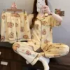 Трёхпредметный комплект кардиган, Жёлтый суслик