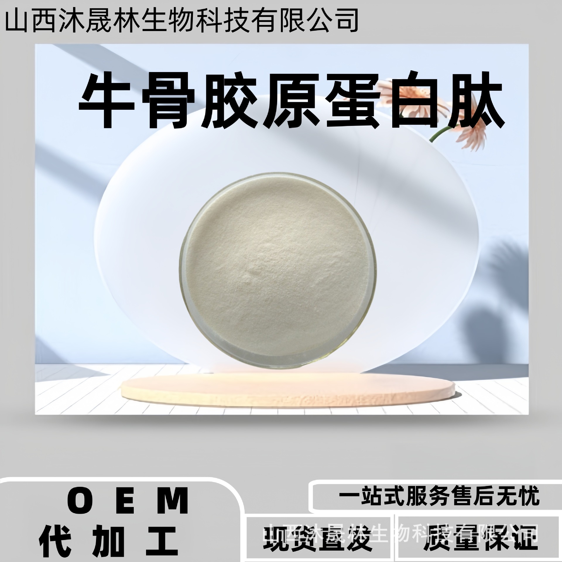 牛骨胶原蛋白肽98% 牛骨肽牛骨低聚肽 小分子活性肽 资质齐全厂家