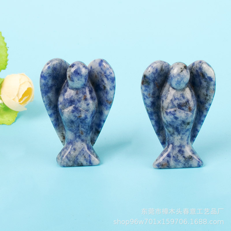 1.5 인치 블루 도트