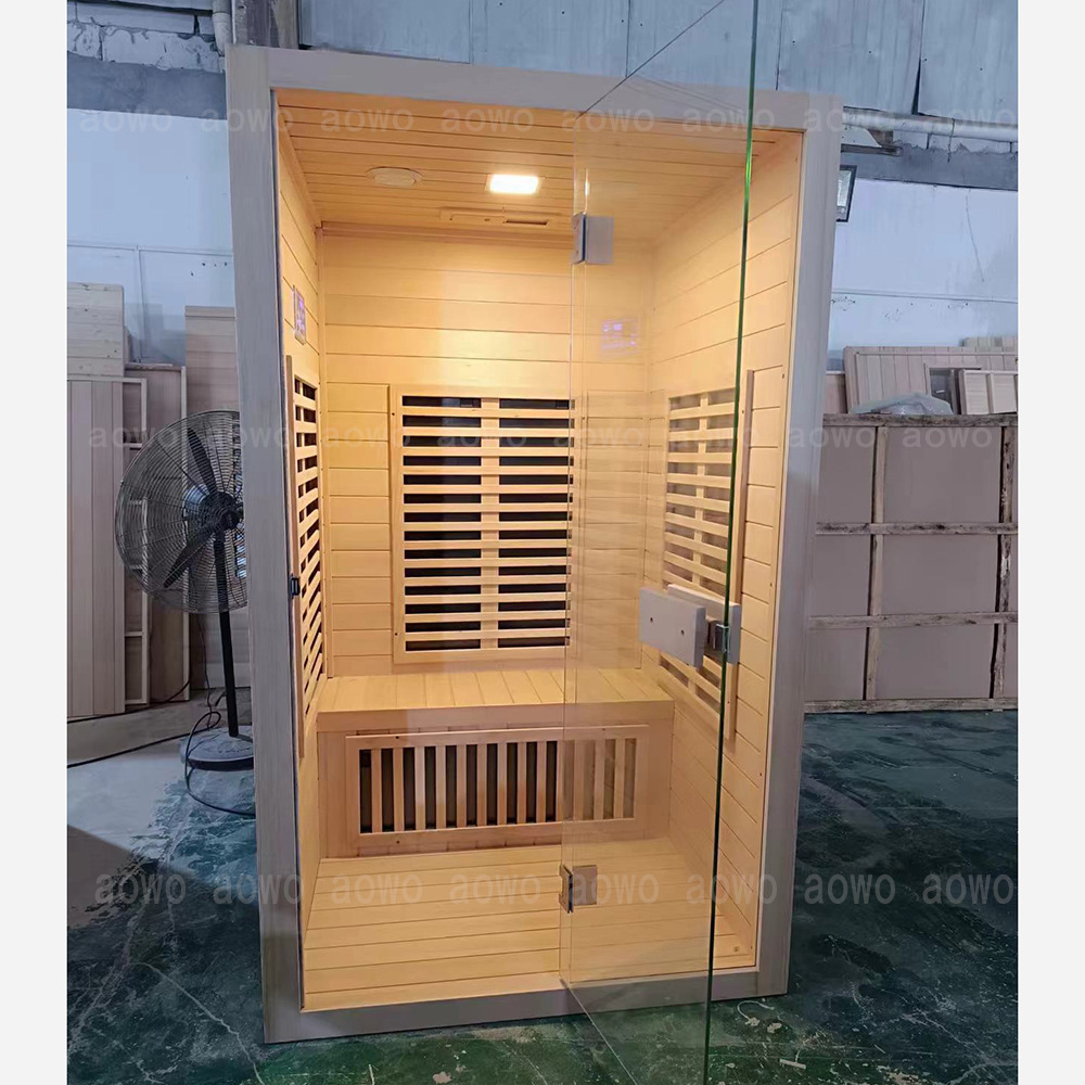Sauna de baño Aowwo sala de vapor seco sala de ondas de luz fisioterapia de todo el cuerpo sudoración placa de calor de mica salón de belleza doméstico