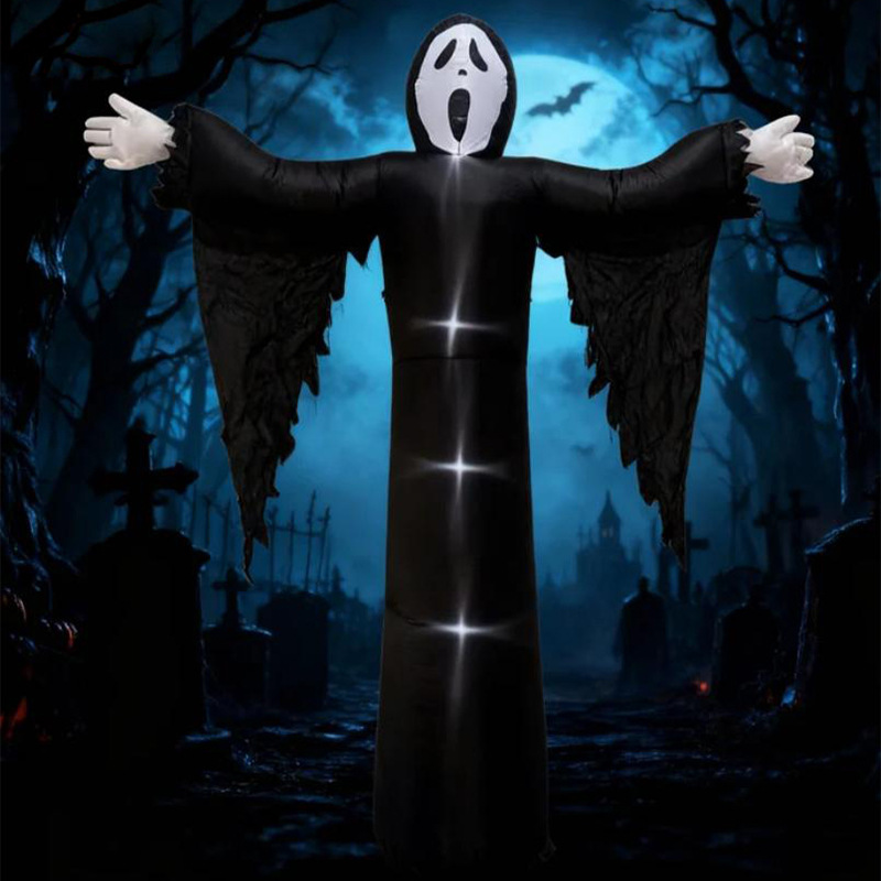 Transfronterizos para Amazon Halloween inflables 3.6 milímetros de lámparas negras de aire modelo de decoración extraña decoración creativa