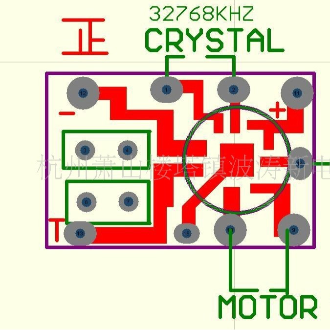 杭波涛IC厂供自动化机器仪表上晶振电路 32768KHZ石英钟IC 价可谈