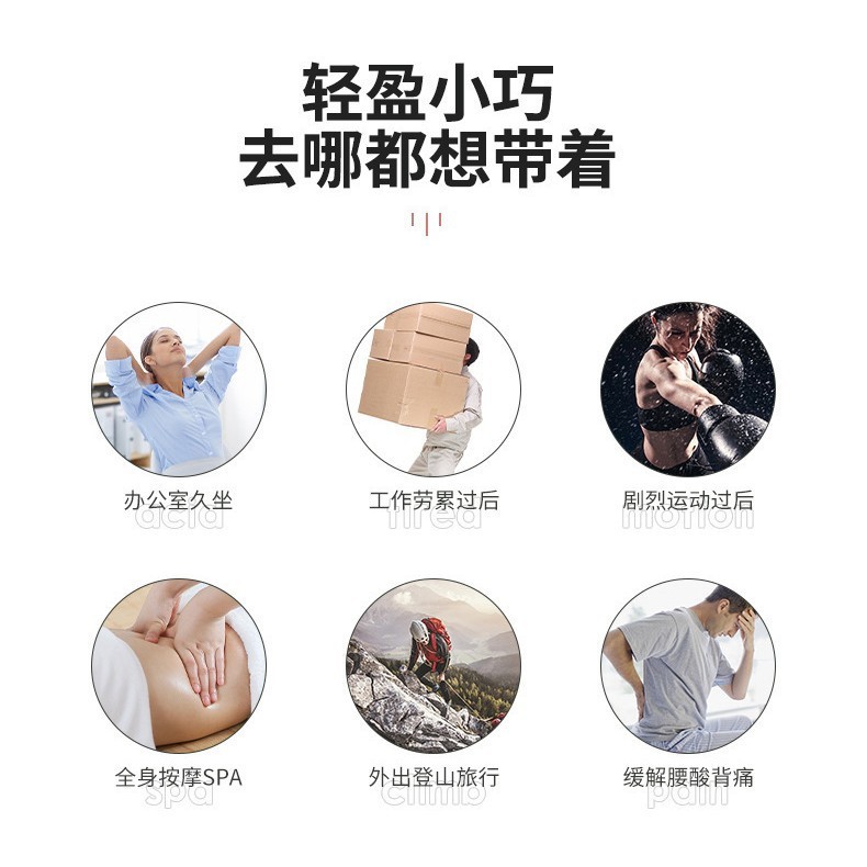 クロスボーダー冷温敷筋膜銃プロ級筋肉マッサージリラックス男女通用知能運動フィットネス首膜銃|undefined
