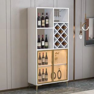 Wine Cabinet Glass New Wine Cabinet Wine Cabinet Restaurant Wall Wine Cabinet Modern Simple Red Wine Cabinet Household Small Wine Cabinet