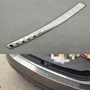 Suitable for 13-18 Kia Carens Rear Guard Plate Threshold Strip Modification Stainless Steel Trunk Guard Plate Trim Strip