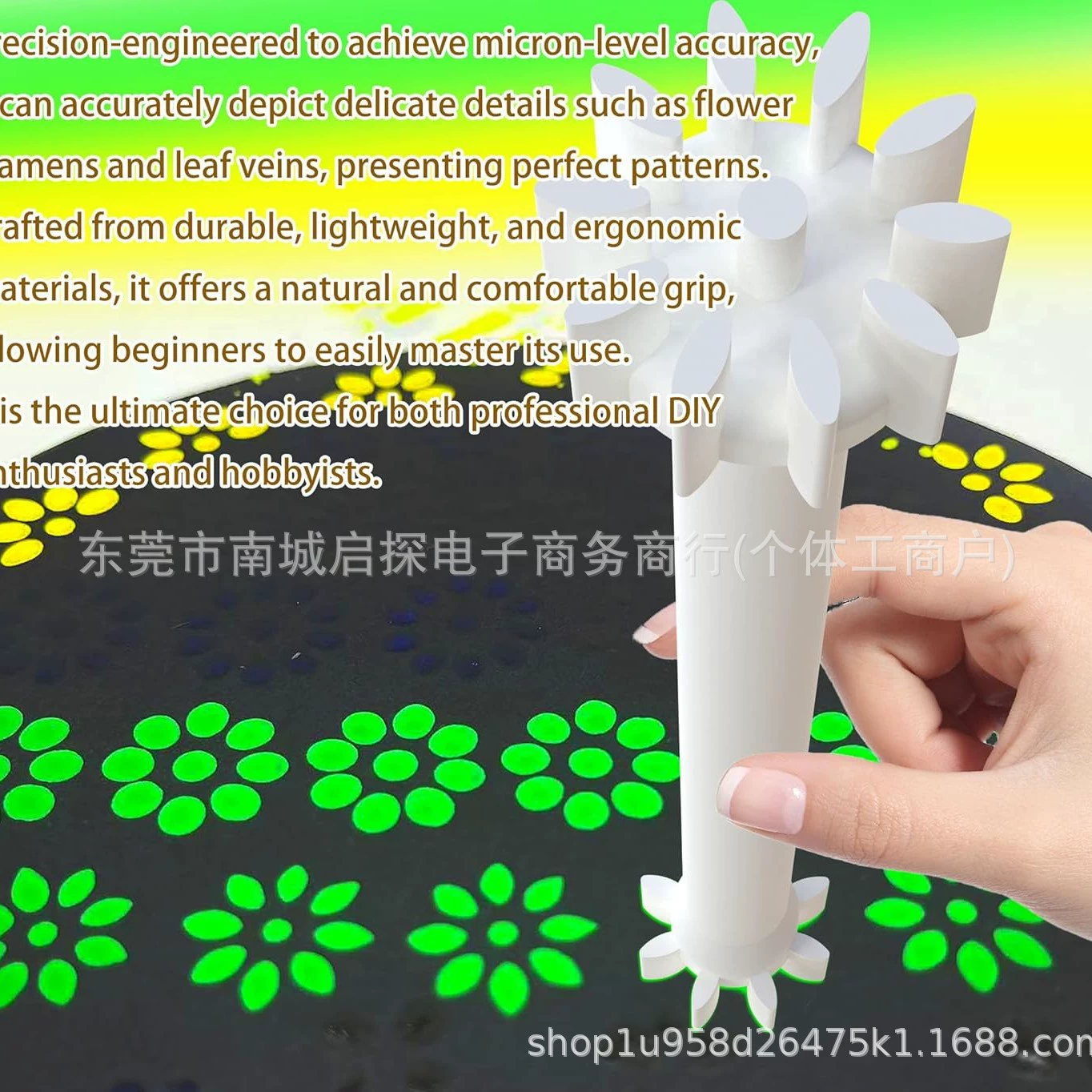 Кросс-гранич Flower Floral Dotting Tools для Dot Painting Embossed Dot Driller
