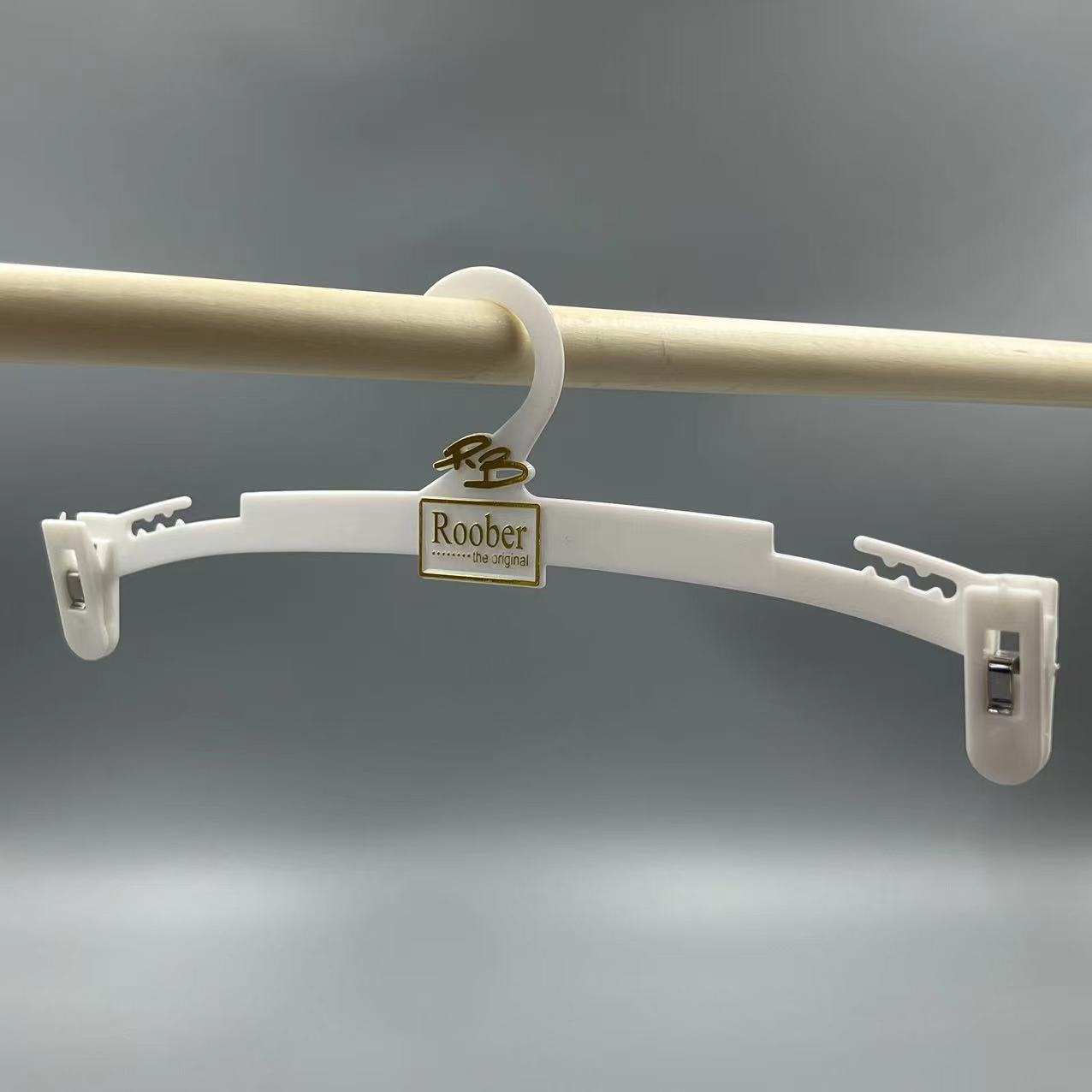 プラスチック製衣類乾燥ラック 大人用櫛型下着ハンガー スーパーマーケット衣料品店 ブラジャー下着省スペース展示ラック