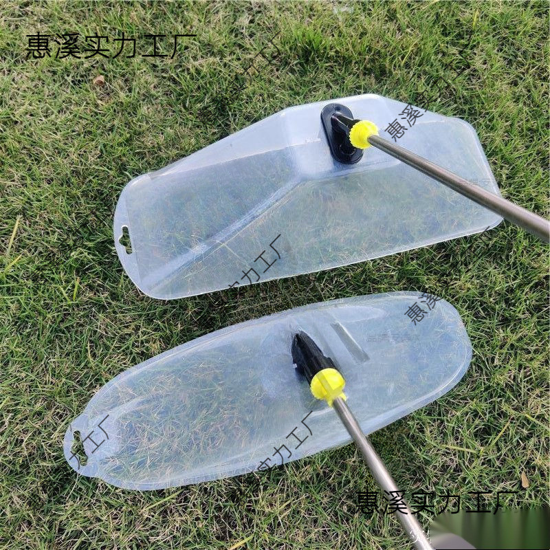 农用电动喷雾器透明防风罩喷头超大除剂打药细雾化扇形带罩喷头