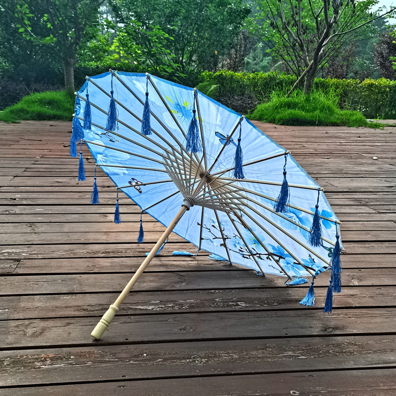 装饰伞室内室外中式吊顶中国风古伞防雨防晒古风舞蹈道具油纸伞详情36