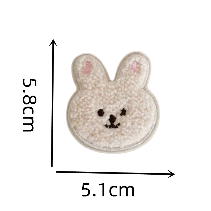 미스트 살구 중토끼 재봉바닥 5.8x5.1cm