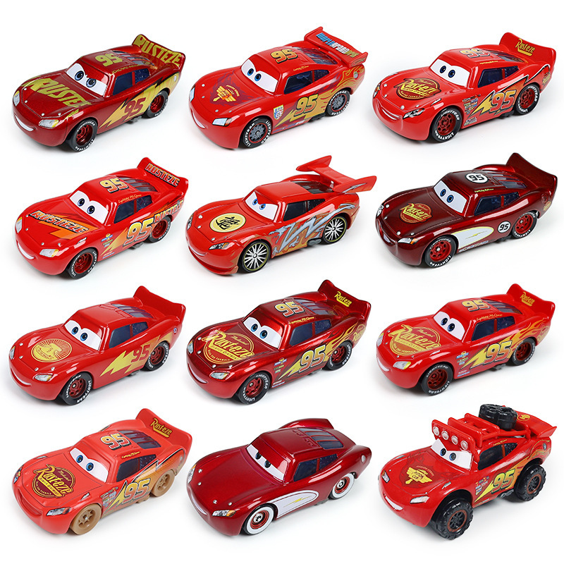 Cars New Lightning Mcqueen Children's Alloy Toy Car Model Collection Gift Scooter