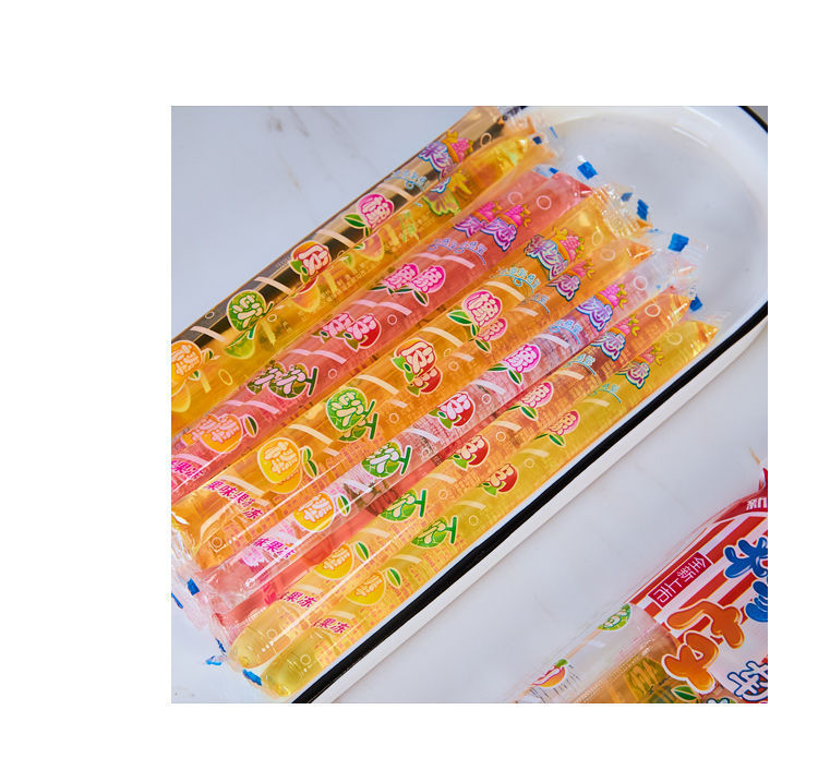 果味果冻条橡皮软棒散装可吸果冻布丁儿时怀旧零食品便宜整箱批发-阿里巴巴