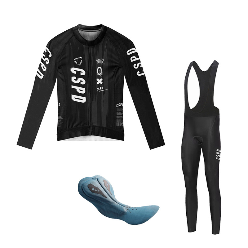 긴팔 판타지 블랙 서스펜더 팬츠