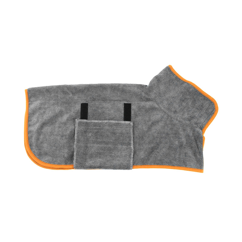 Toalla absorbente transfronteriza para mascotas, Toalla de baño para perros, albornoz grueso de secado rápido para perros, limpieza de baño, necesidades diarias al por mayor