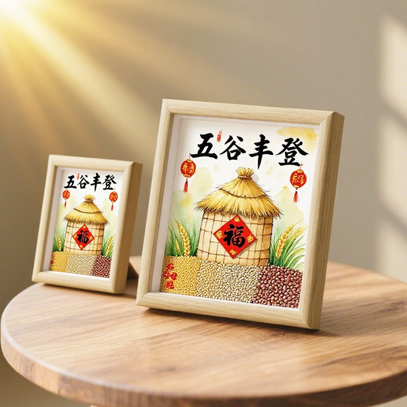 Minimalist Hollow Photo Frame DIY Material Display Stand 6-Inch 7inch 10inch Grain Warehouse Creative Gift Home Display Stand Simple Frame