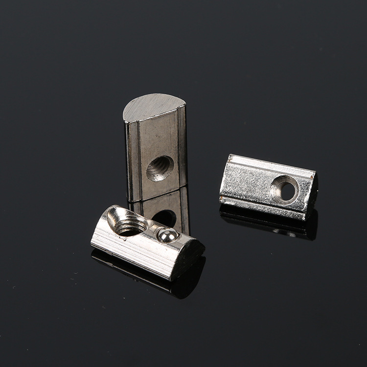 304不锈钢弹性螺母 铝型材弹珠螺母 波珠螺母厂家生产支持来图样