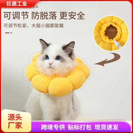 伊丽莎白圈猫绝育项圈防舔除跳蚤英短猫咪脖圈颈圈头套狗宠物用品