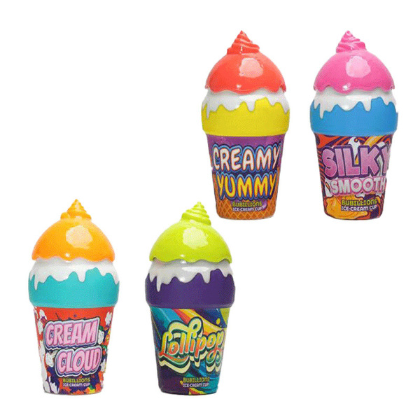 cute travel bubbles for ice cream