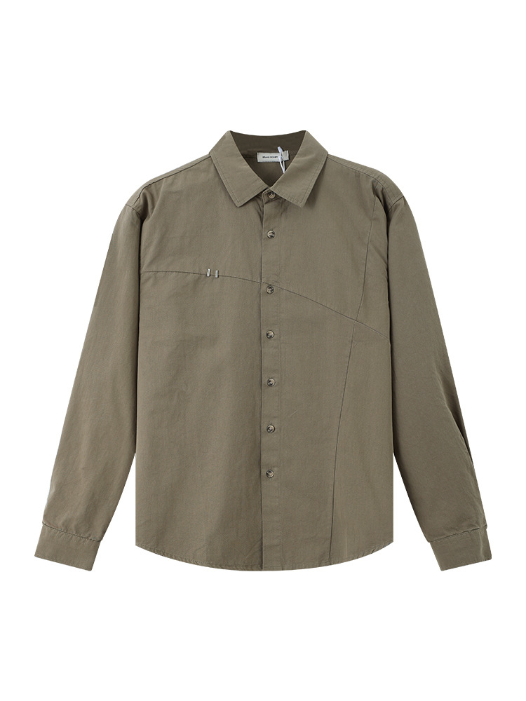 Camisas de algodón para hombres, camisas de algodón para hombres, mangas largas, casuales, versátiles, camisas de algodón para hombres, camisas de algodón para hombres