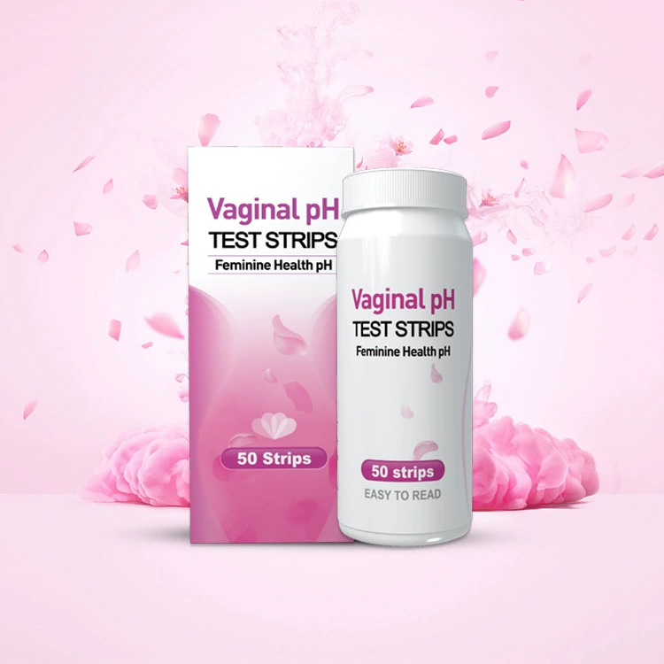 Трансграничная тест-полоска pH Женской мочи Amazon 50 тест-полосок