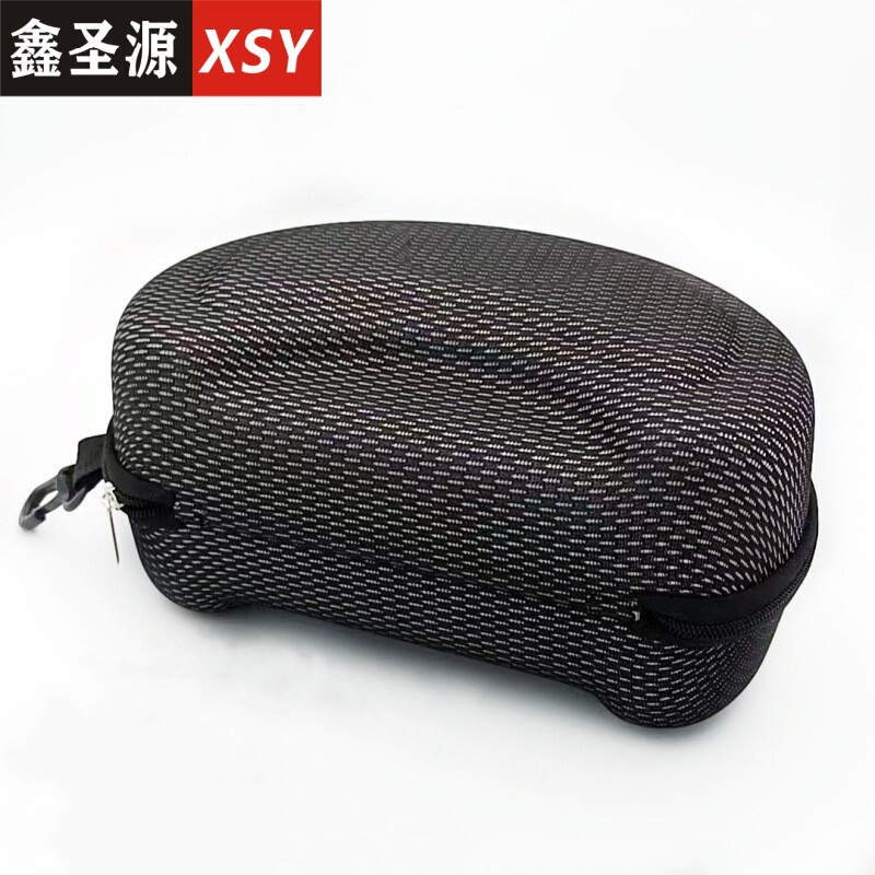 Anti-pressure Portable Hook box black zipper glasses case oversized ski glasses case drop-resistant sunglasses case Wholesale Anti-pressure Portable Hook box black zipper glasses case oversized ski glasses case drop-resistant sunglasses case Wholesale