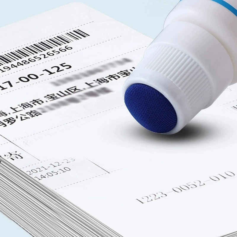Express noodle single -decorative solution Safety privacy Students apply artifacts to confidentially cover thermal paper modification solution