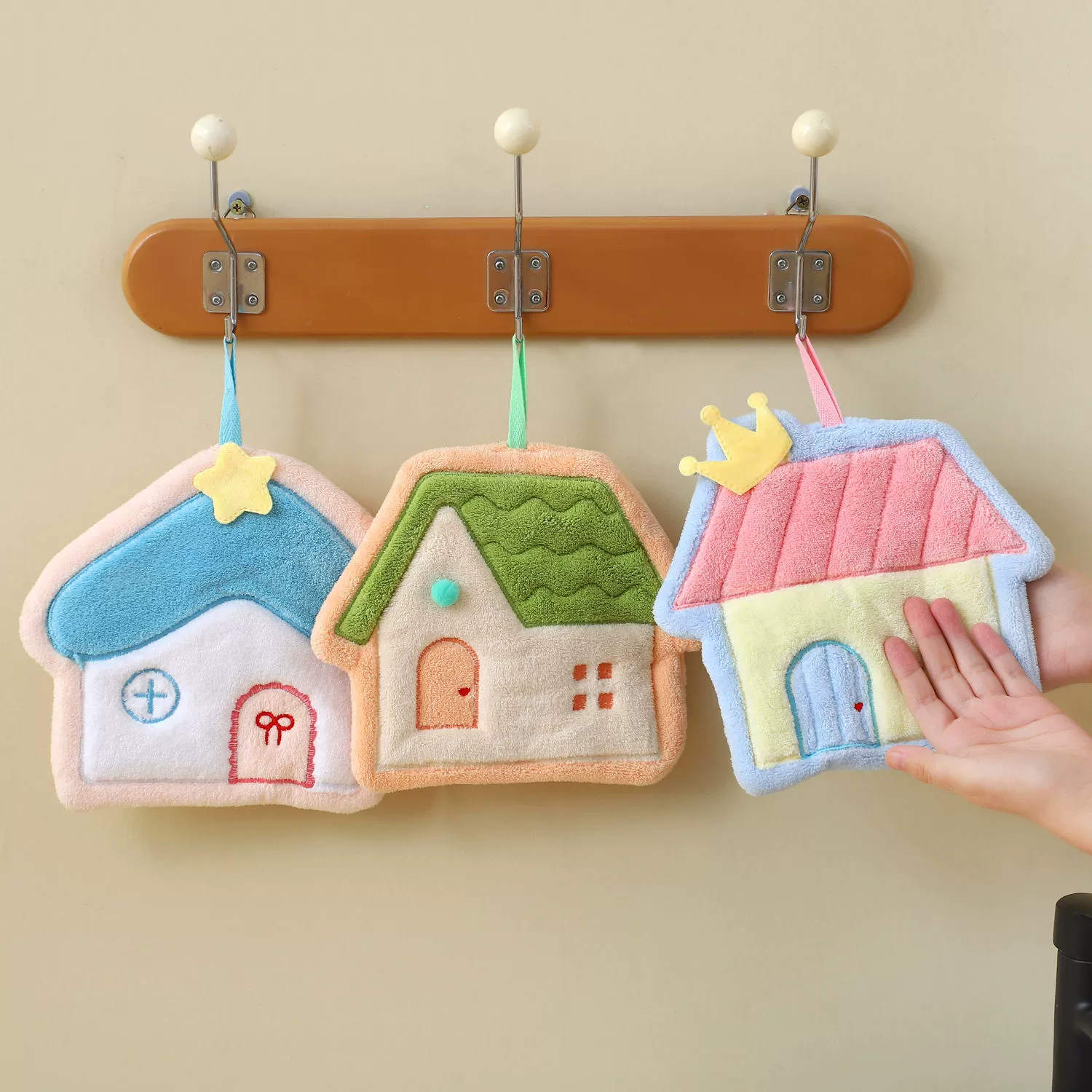 Мультяшный платок полотенце для мытья рук небольшое квадратное полотенце для кухни тряпка милые полотенце для рук