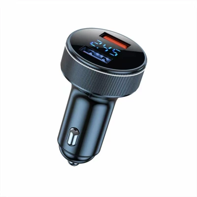 With line car charger digital Mobil şarj cihazları - thread-digital-display-super-fast-charging-31a