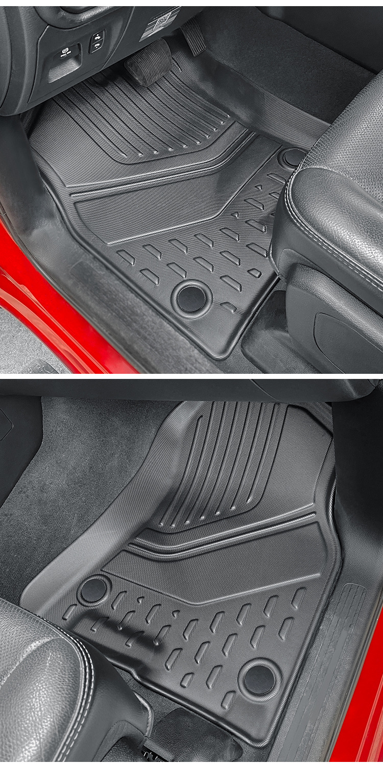 Suitable for 19-24 Dodge Ram 1500 Car Floor Mats Waterproof and Fully Environmentally Friendly Tpe Floor Mats