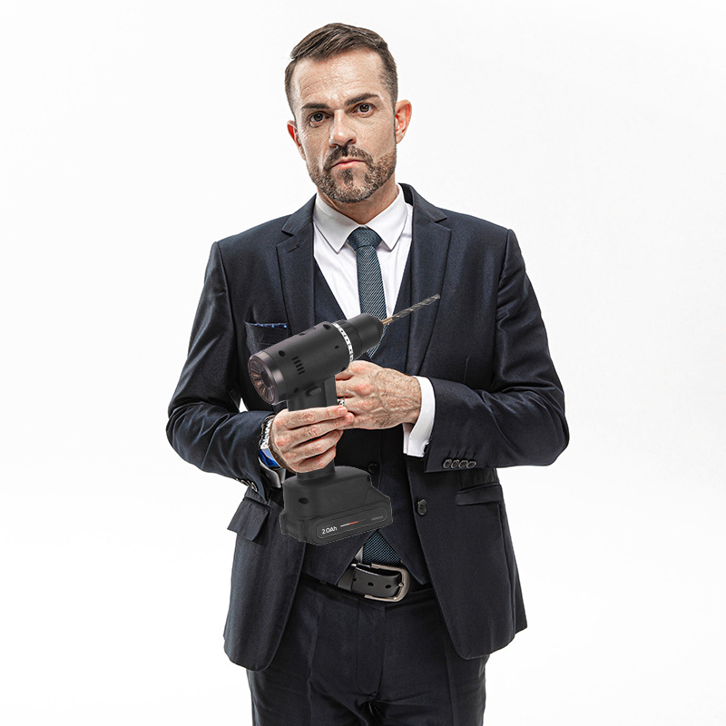 Herramientas de hardware mantenimiento completo Caja de Herramientas multifuncional al por mayor carpintería hogar taladro eléctrico caja de herramientas de Mano Eléctrica conjunto completo