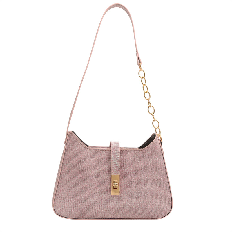 Baja pequeña 2024 nuevo verano alto brazaletes esquinilla de textura de moda bolsa de hombro bolsa de braza