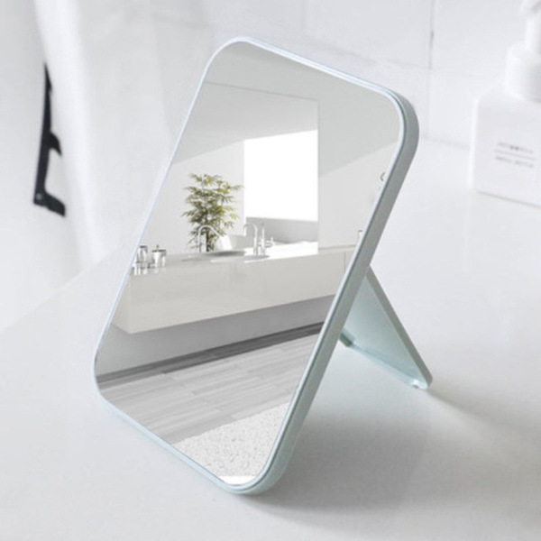 Handheld folding table mirror for students