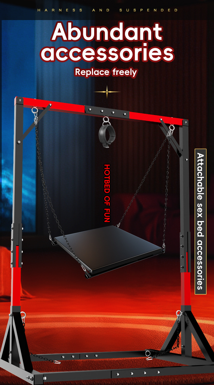 Jiuai Sm Over-the-Door Binding Set with Iron Handcuffs for Couples — detail image 15